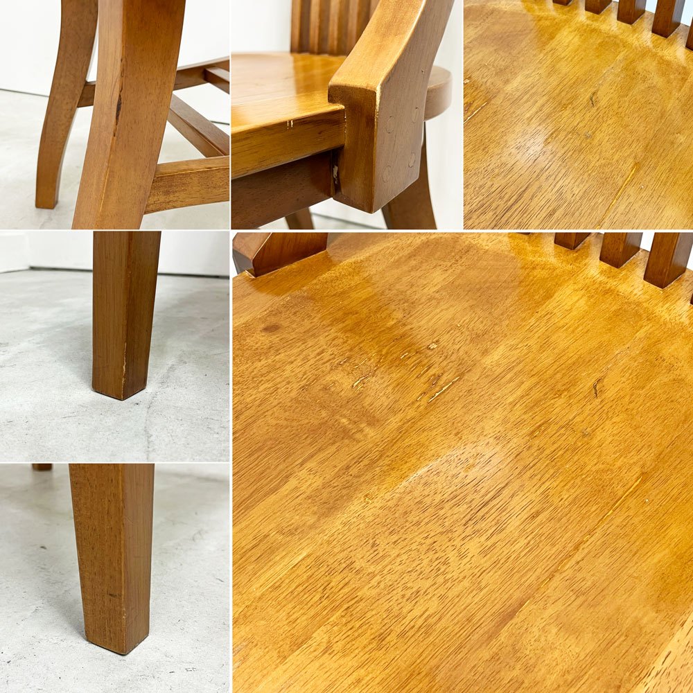 アクメファニチャー ACME Furniture バンクチェア BANK CHAIR ダイニングチェア ラバーウッド USビンテージスタイル 定価￥34,100- B ●