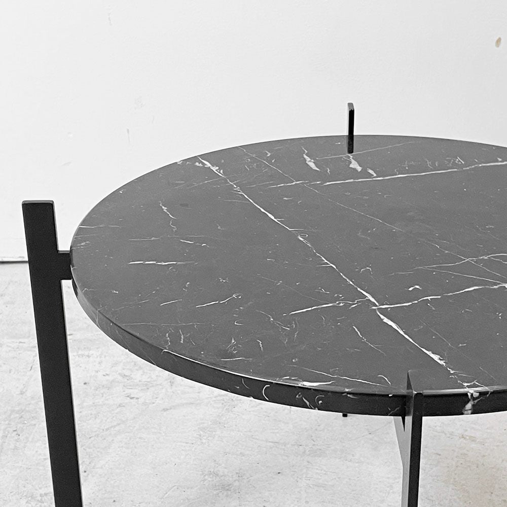 オックスデンマーク OX DENMARQ シングルデックテーブル SINGLE DECK TABLE 大理石×スチール ブラック モダンデザイン ●
