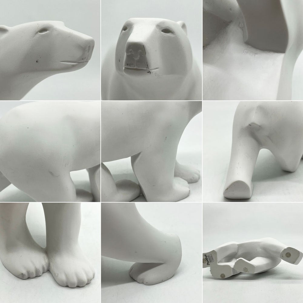 フランソワポンポン François Pompon フィギュア シロクマ Ours blanc フランス オブジェ 彫刻 セラミック ●