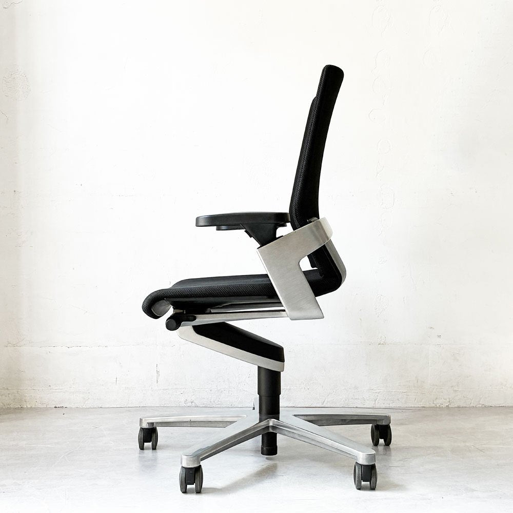 ウィルクハーン Wilkhahn オンチェア ON Chair デスクチェア ミドルバック キャスターチェア アーム可動 座面昇降 ドイツ グッドデザイン賞 ★
