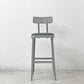 リオン LYON ファクトリー チェア FACTORY CHAIR カウンターチェア グレー バックレスト クッション PVCレザー 座面高69cm パシフィックファニチャーサービス P.F.S取り扱い D ●