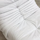 リーンロゼ ligne roset トーゴ TOGO 1P ソファ フランス家具 ウルトラスエード ホワイト ミッシェルデュカロワ Michel Ducaroy ●