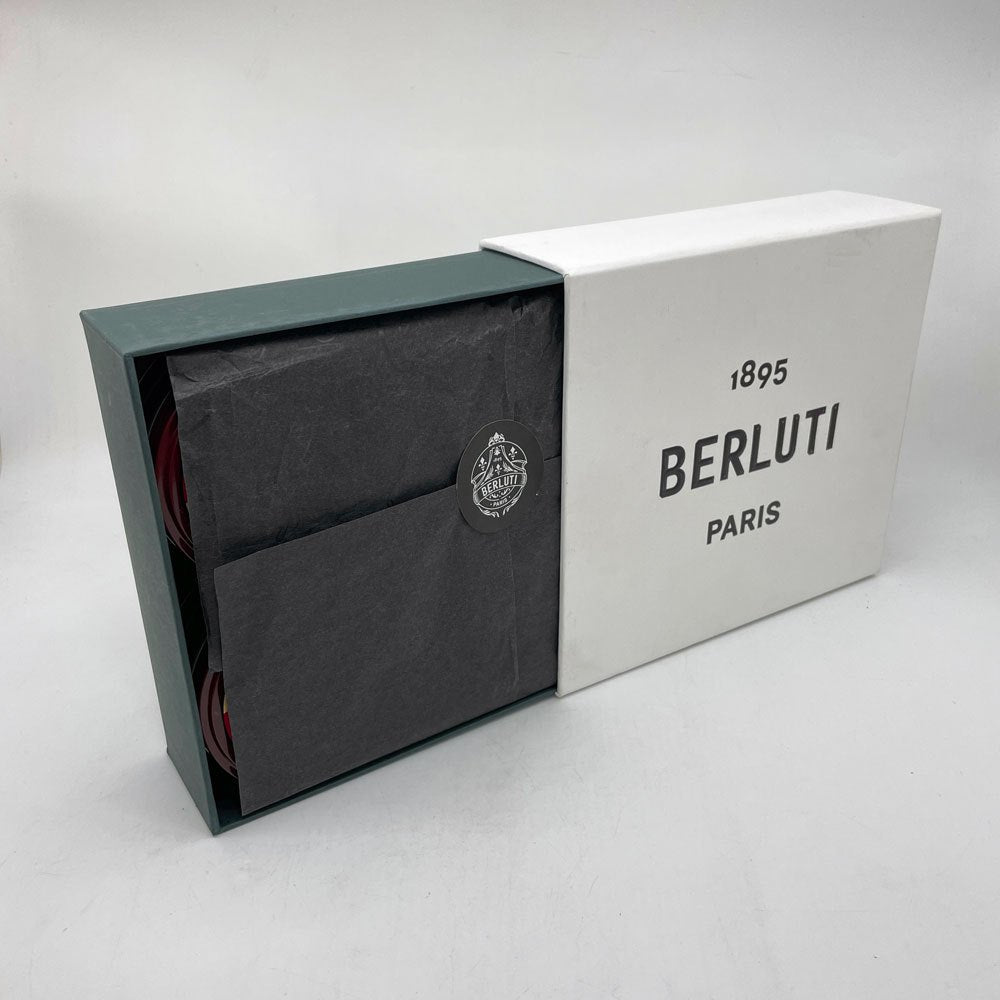 ベルルッティ Berluti 純正 レザー コンディショニングクリーム ワックス 8色セット 箱付 フランス ●