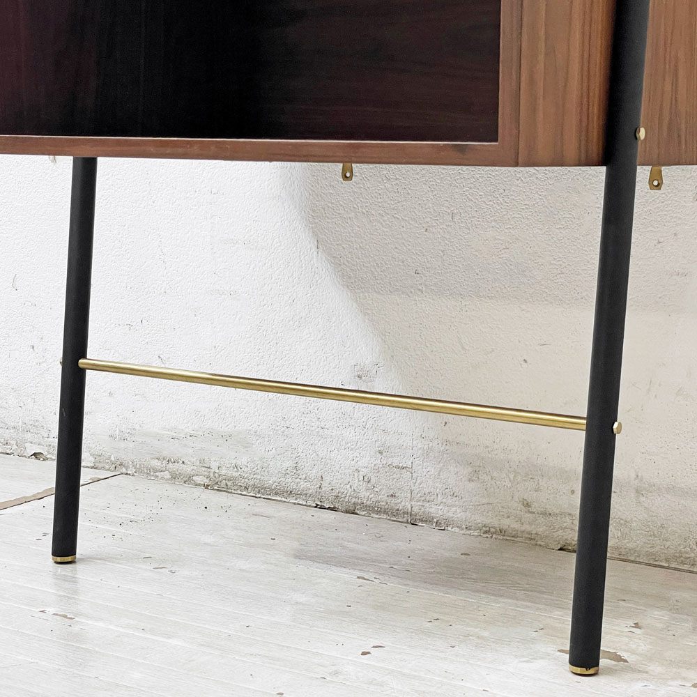 ステラワークス Stellar Works バレット ハイファイ コンソール Valet Hi-Fi Console オープンシェルフ ラダーシェルフ 4段 立て掛け式 W64.5cm 本棚 飾り棚 ●