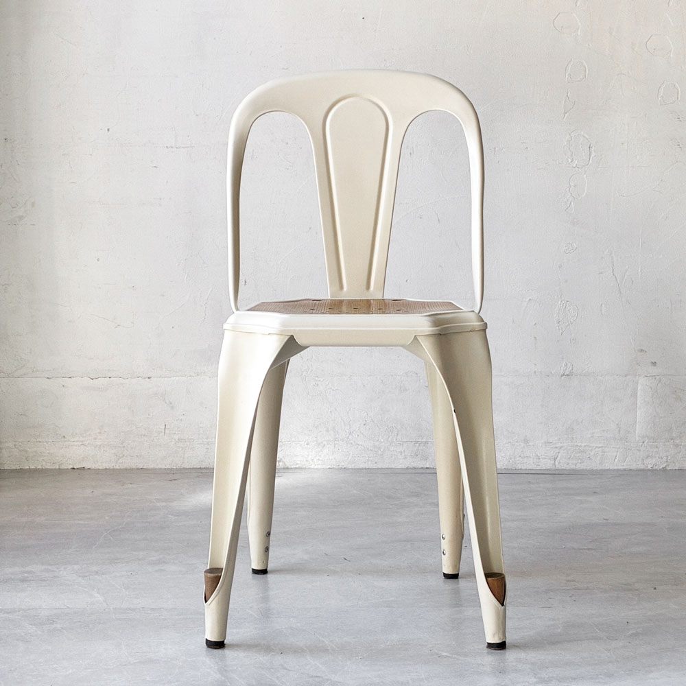 ノーザンオハイオインダストリアル Northern Ohio Industrial マルチプルズチェア Multipls Chair ダイニングチェア スタッキング マットホワイト インダストリアルデザイン A ★
