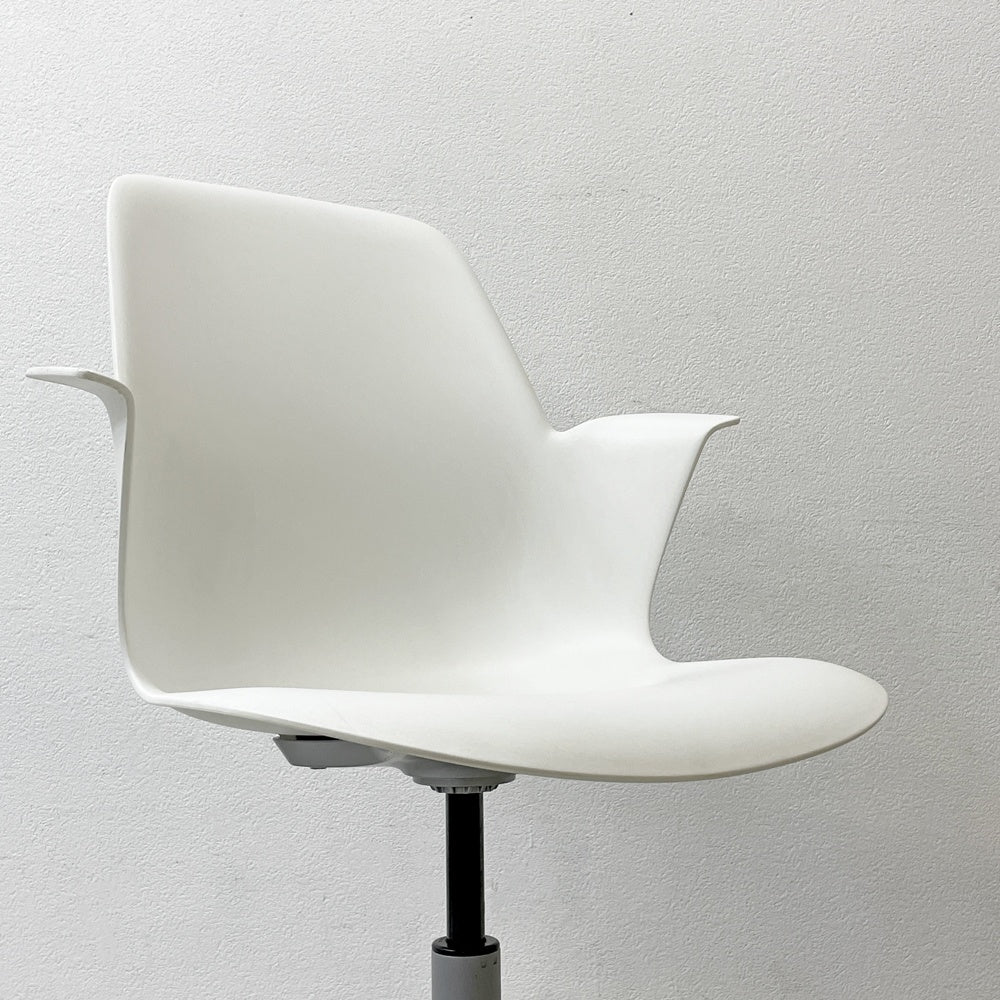 スチールケース Steelcase ノード ファイブスター スツール Node FIVE-STAR STOOL ハイスツール 製図チェア キャスター オフィス 定価約87,000円 C ●