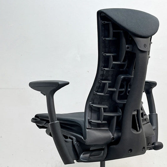 ハーマンミラー Herman Miller エンボディチェア デスクチェア オフィスチェア ジェフ・ウェバー ビル・スタンフ シンク ブラック 2021年製 定価¥306,900- ●