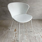 カリガリス Calligaris バイア Bahia CS/1814 ダイニングチェア スチールレッグ ポリプロピレン マットオプティックホワイト イタリア モダンデザイン ドンドリ・エ・ポッチ Dondoli e Pocci  廃番 B♪