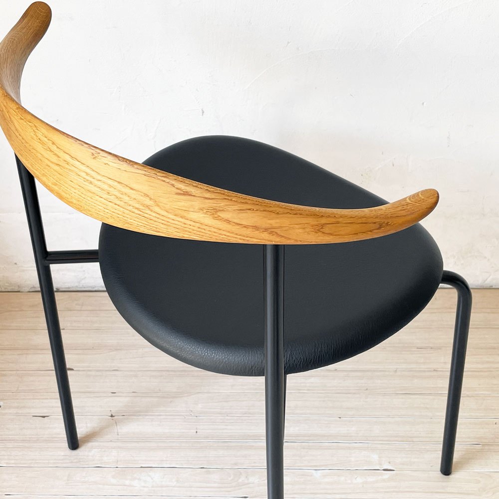 カールハンセン＆サン Carl Hansen & Son CH88P ダイニングチェア オーク材 本革 ハンス J. ウェグナー デンマーク 北欧家具 美品 ★