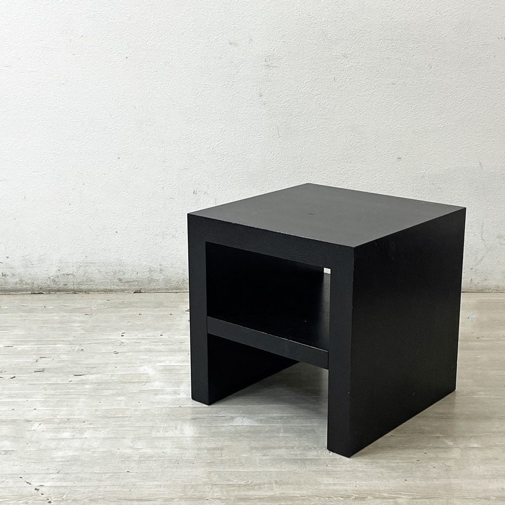 カッシーナイクスシー Cassina ixc ゼン ZEN サイドテーブル アッシュ材 ダークブラウン カトリーヌ・メミ モダンデザイン ●