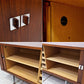 RYモブラー RY Mobler RY25 ローズウッド サイドボード スチールレッグ ハンス・J・ウェグナー 蛇腹扉 W200cm デンマークビンテージ 北欧家具 ●