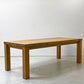 トラックファニチャー TRUCK FURNITURE OAK TABLE ダイニングテーブル ホワイトオーク無垢材 W200cm 定価約¥484,000 - ●