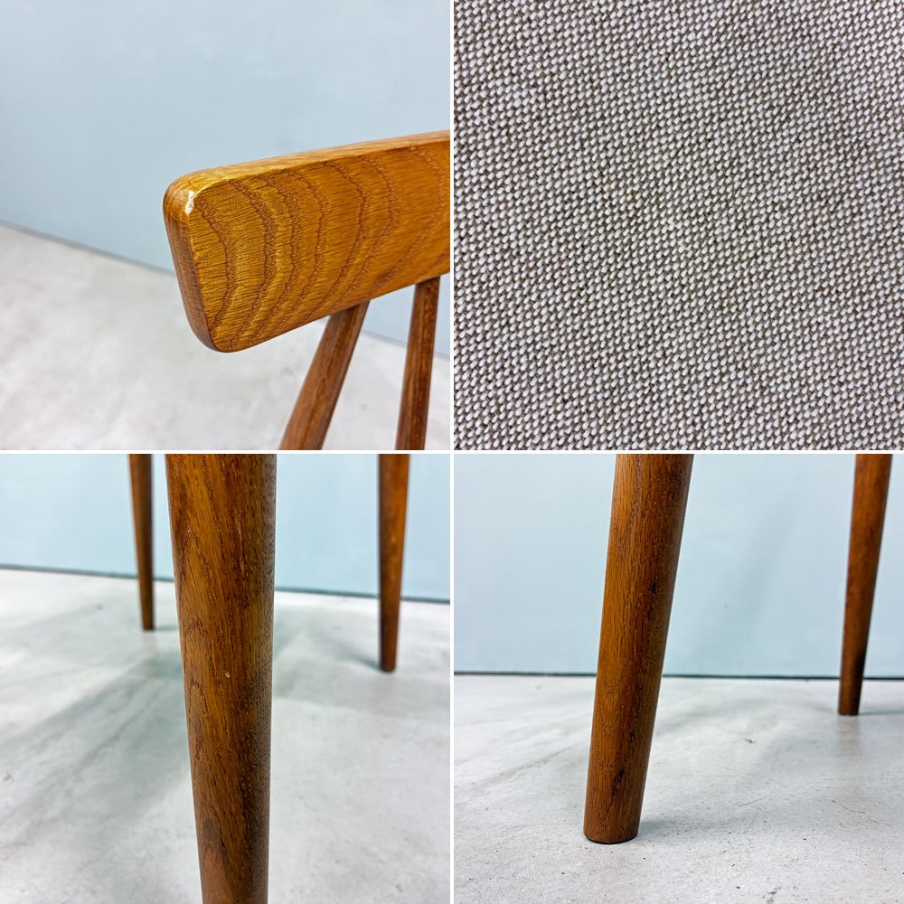 スタンダードトレード STANDARD TRADE コムバックチェア Comb Back Chair CHR-05A ダイニングチェア ファブリック 定価￥88,000- ◎