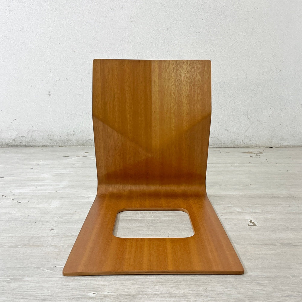 天童木工 TENDO 座椅子 T-5812MR-UB メランティ プライウッド スタッキング仕様 和モダン 定価￥27,500- C ●