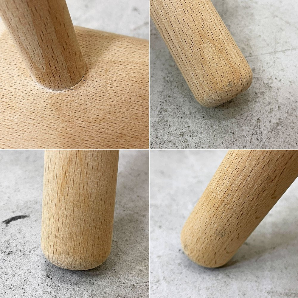 ワーナー Werner シューメーカーチェア Shoemaker Chair NO.27 スツール キッズチェア ビーチ材 ラーズ・ワーナー デンマーク 北欧家具 美品 ●