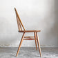 アーコール Ercol フープバックチェア ダイニングチェア スポークバック エルム材 カイトマーク有り 60's UKビンテージ vintage 英国家具 ■