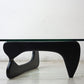 イサムノグチ Isamu Noguchi コーヒーテーブル Coffee Table ガラス天板厚20mm リプロダクト品 デザイナーズ家具 名作 ●
