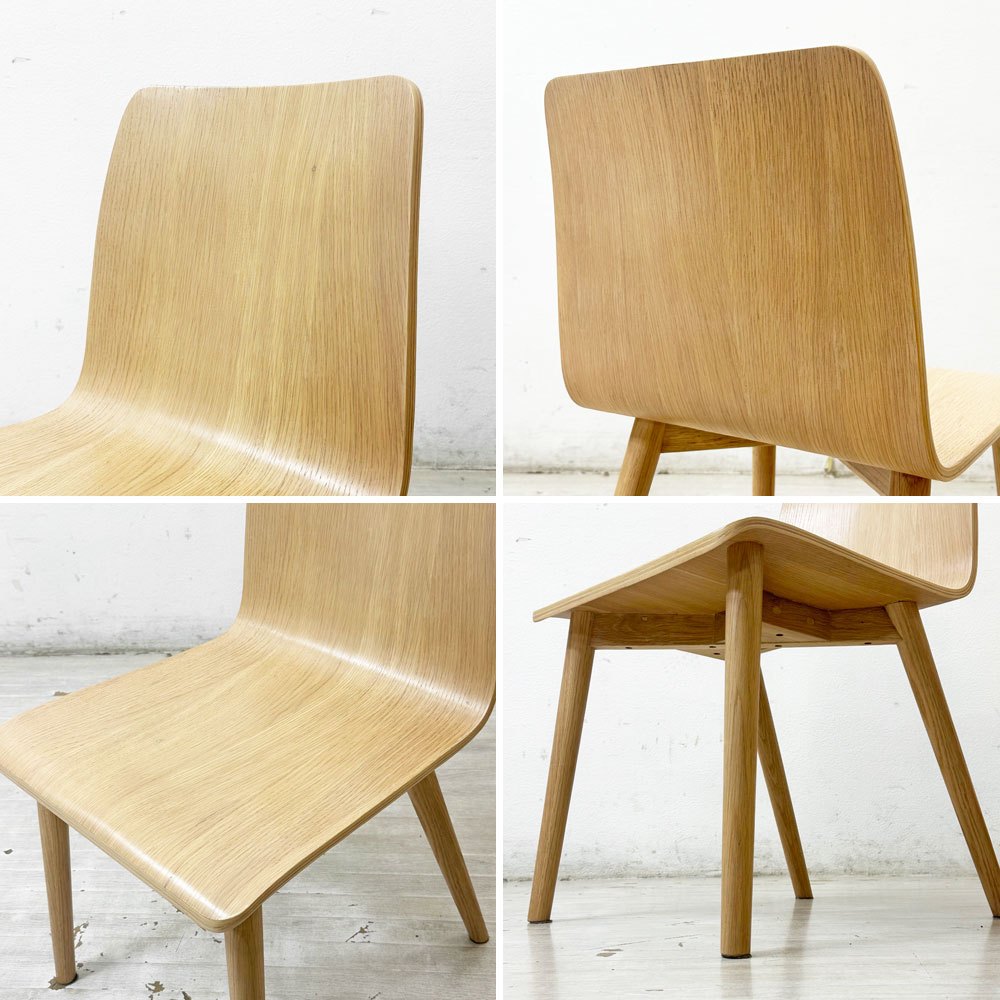 スケッチ Sketch タミチェア TAMI Chair ダイニングチェア オーク材 プライウッド 北欧 デンマーク 定価 ￥31,900- 現状品 A ●