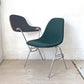 ハーマンミラー Herman Miller サイドシェルチェア セカンド 2nd ビンテージ アプホルスター スクールベース スタッキングベース 肘掛けテーブル付 イームズ ミッドセンチュリー H ★