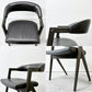 スクエアルーツ SQUARE ROOTS ランナチェア LANNA CHAIR ダイニングチェア アームチェア オーク材×牛革 レザー 参考価格￥77,000- B ●