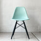 ハーマンミラー HermanMiller サイドシェルチェア アクアスカイ×エボニー ドゥエルレッグ  ポリプロピレン製 イームズ ミッドセンチュリー ★
