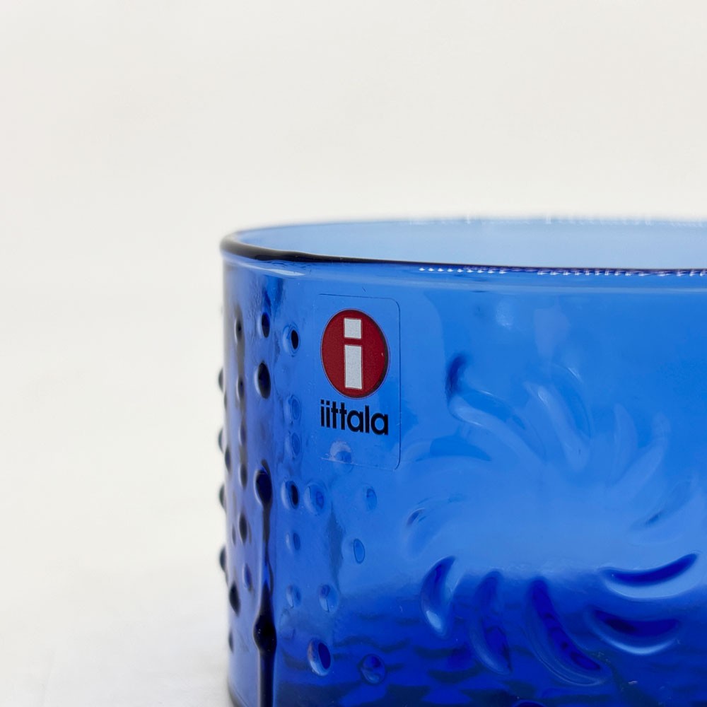 イッタラ iittala フローラ Flora ウルトラマリンブルー ボウル 8cm オイバ トイッカ Oiva Toikka フィンランド 北欧雑貨 ●