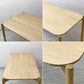 カリモクニュースタンダード Karimoku キャストール ダイニングテーブル CASTOR TABLE 150 国産ナラ材 ピュアオークカラー ナチュラル 定価\145,200- B ●