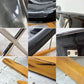 チャールズ＆レイ・イームズ C&R Eames ラ・シェーズ La chaise ラウンジチェア シェーズロング ブラック リプロダクト品 名作 ミッドセンチュリー ●