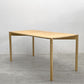 カリモクニュースタンダード Karimoku キャストール ダイニングテーブル CASTOR TABLE 150 国産ナラ材 ピュアオークカラー 定価145,200円 〓