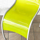 カルテル Kartell FPE chair スタッキングチェア ダイニングチェア アルミ ポリプロピレン グリーン ロンアラッド イタリアモダン 廃番 ◇