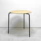 エンゲルブレヒト Engelbrechts ケヴィ KEVI 2010 ダイニングテーブル オーク材 プライウッド カフェテーブル 70cm 未使用品 B ●