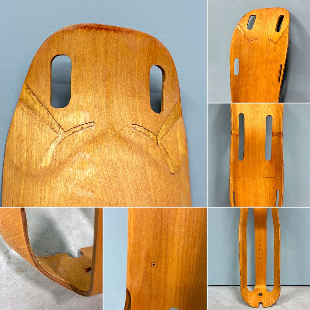 エヴァンス プロダクツ Evans Products イームズ レッグスプリント EAMES LEG SPLINT 梱包紙付き オブジェ C&R Eames ミッドセンチュリー ビンテージ デッドストック品 ◎