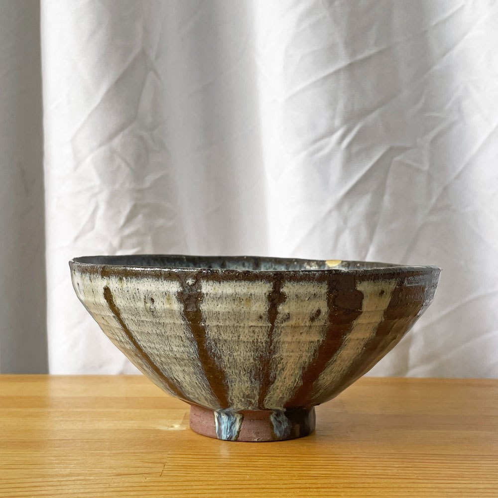 深澤和弘 朝鮮唐津 茶碗 金継ぎ Φ14.5㎝ 現代作家 ◇