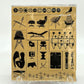 イームズ EAMES 20 RUBBER STAMP DESIGNS スタンプセット 20点 木箱 冊子付 チャールズ ＆ レイ・イームズ Charles & Ray Eames ●