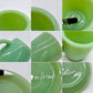 ファイヤーキング Fire King レストランウェアシリーズ ジェダイ Jade-ite ストレート カップ＆ソーサー Straight Cup&Saucer ミルクガラス USビンテージ アンカーホッキング A ●