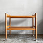 デンマーク ビンテージ Danish Vintage オーク材 ワゴン トローリー 2段 キャスター付き W71.5cm 北欧家具 北欧ビンテージ ■
