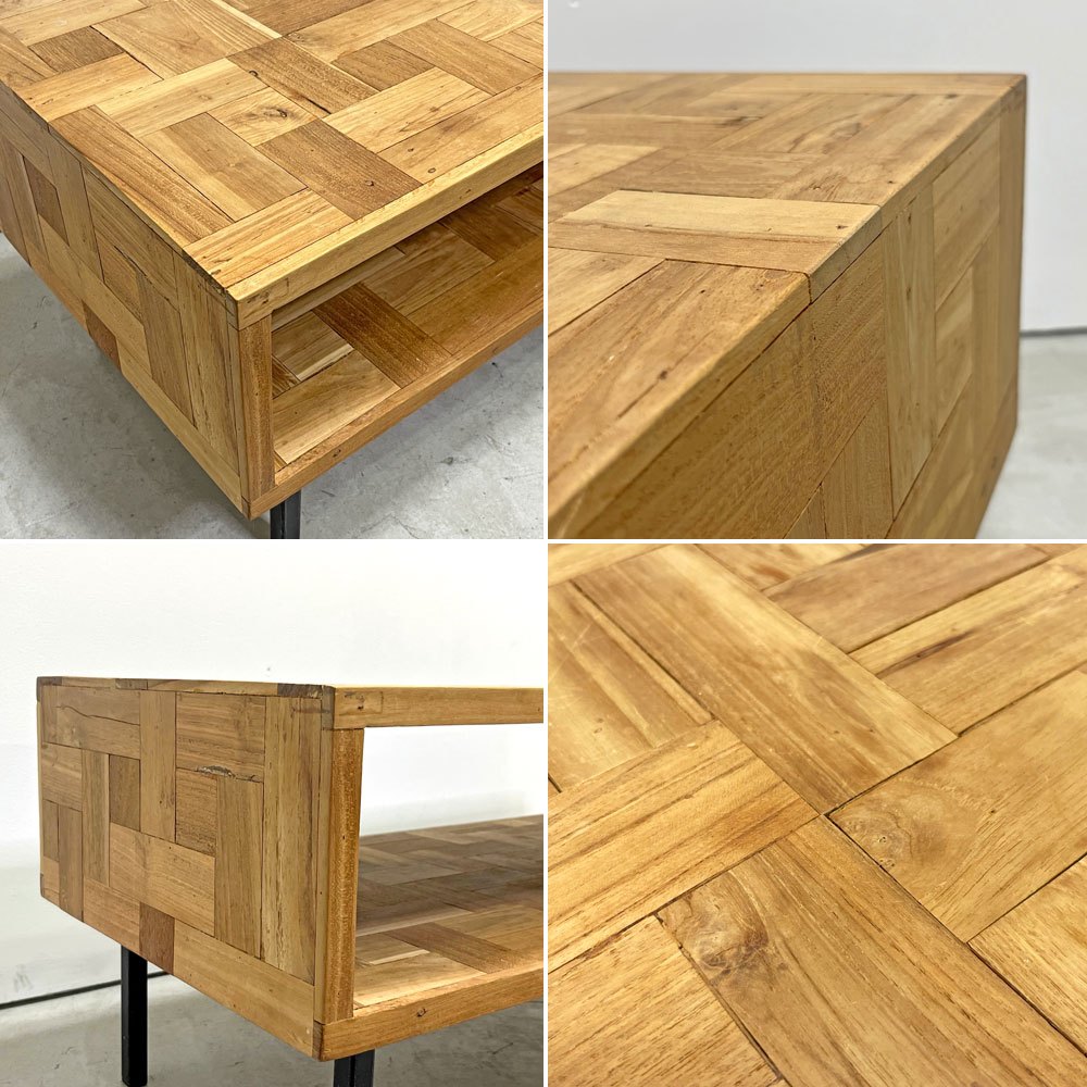 アクメファニチャー ACME Furniture トロイ コーヒーテーブル TROY COFFEE TABLE チーク無垢材 古材 ●