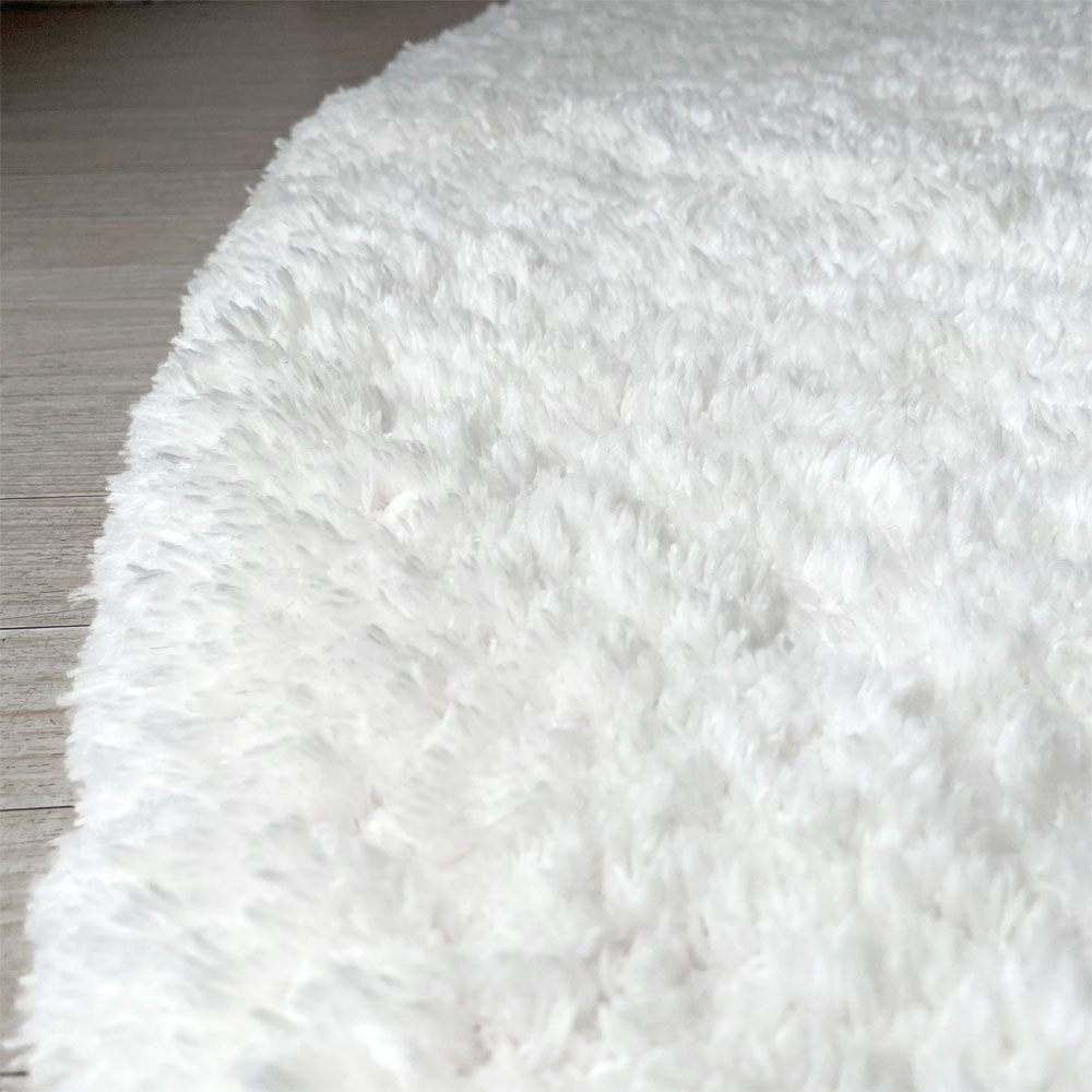 グラムスタイル GLAM STYLE ムクーラ Mucoura シャギーラグ カーペット 円形 Φ160cm定価￥19.900- 廃盤 ★