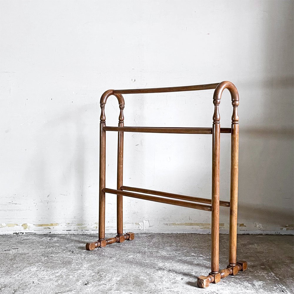 UKビンテージ UK Vintage タオルラック リネンハンガー W66cm クラシカル 英国カントリースタイル ■