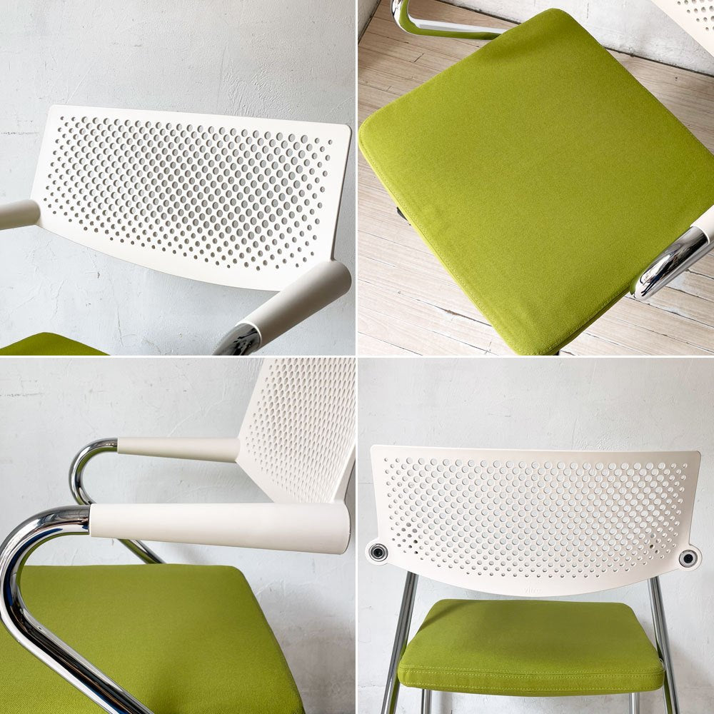 ヴィトラ vitra ビザロール Visaroll アームチェア ミーティングチェア デスクチェア スタッキング アントニオ・チッテリオ A ★