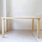 アルテック artek TABLE 82B ダイニングテーブル バーチ材 ラッカー W135×D85 アルヴァ・アアルト 北欧 デンマーク 定価￥261,800- ★