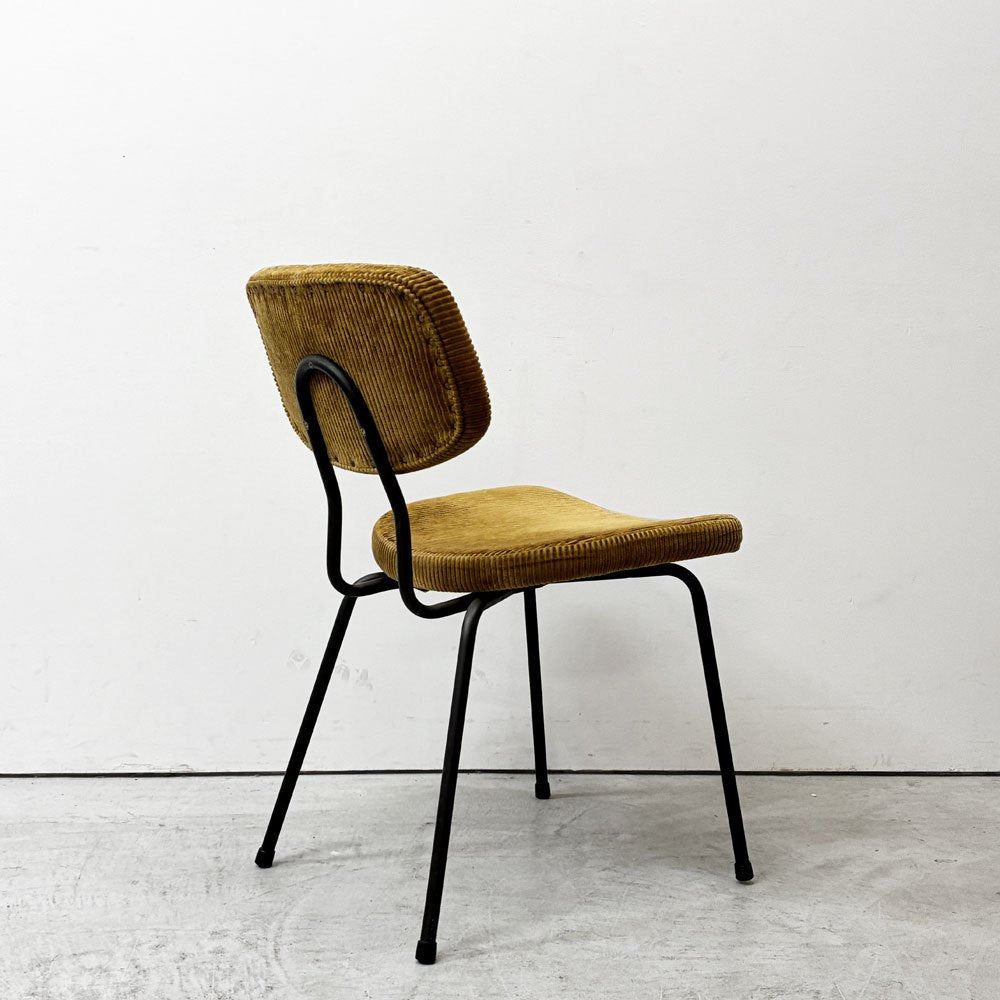 トラックファニチャー TRUCK FURNITURE スット ダイニングチェア SUTTO DINING CHAIR 張地 コーデュロイ×スチールフレーム インダストリアル 定価￥64,460- A ●