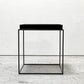 ヘイ HAY トレイテーブル Tray Table コーヒーテーブル センターテーブル Mサイズ ブラック W40cm スクエア 2Way 北欧 デンマーク モダン 定価￥42,900- D ●