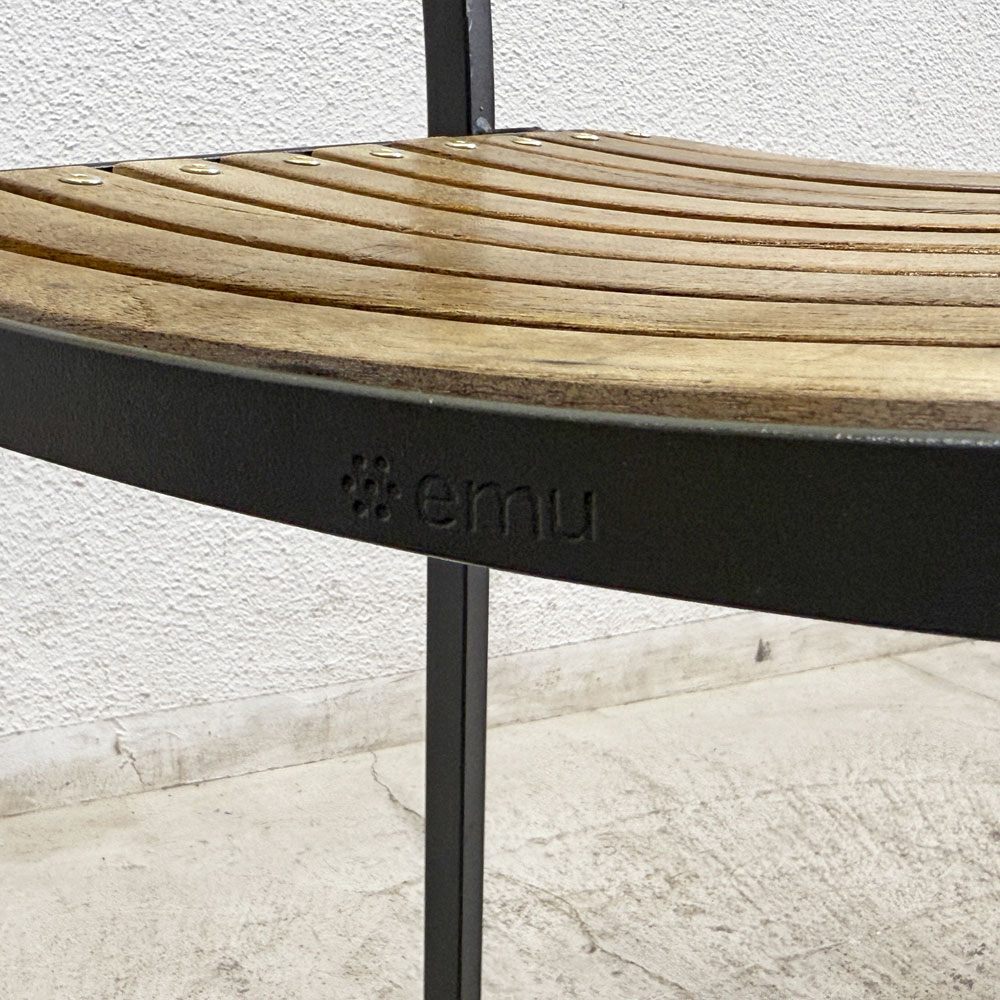 エミュー emu セーニョチェア SEGNOCHAIR ガーデンチェア アーム スタッキング イタリア ニ脚セット 〓