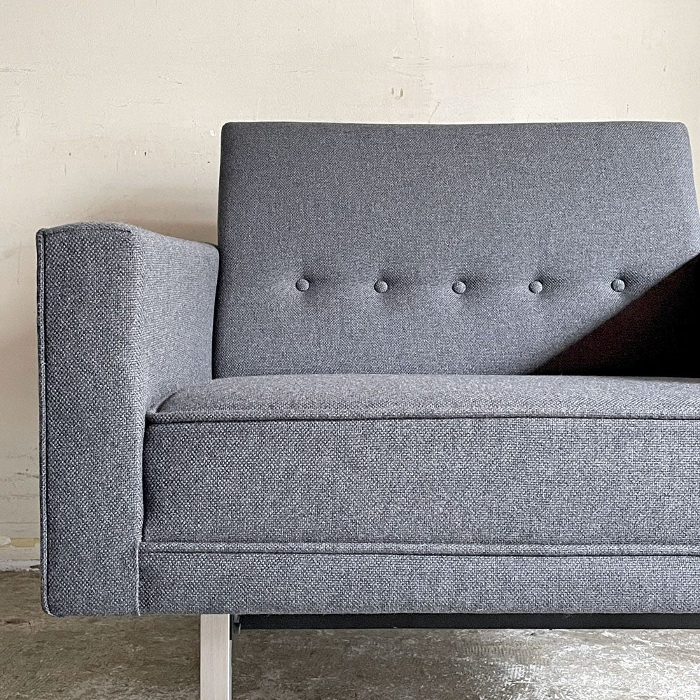 ハーマンミラー Herman Miller モジュラーシーティンググループ 1Pソファ 一人掛けソファ ラウンジチェア ジョージ・ネルソン ミッドセンチュリー ビンテージ ■