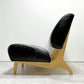 イデー IDEE カゴル ベンチソファ CAGOLE BENCH SOFA 3シーター ソファ 約160cm ブラック×シナ材共芯合板 篠本拓宏 廃盤 ●