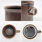 アラビア ARABIA ルスカ RUSKA コーヒーカップ＆ソーサー C&S ウラ・プロコッペ Ulla Procope フィンランド 北欧食器 A ●