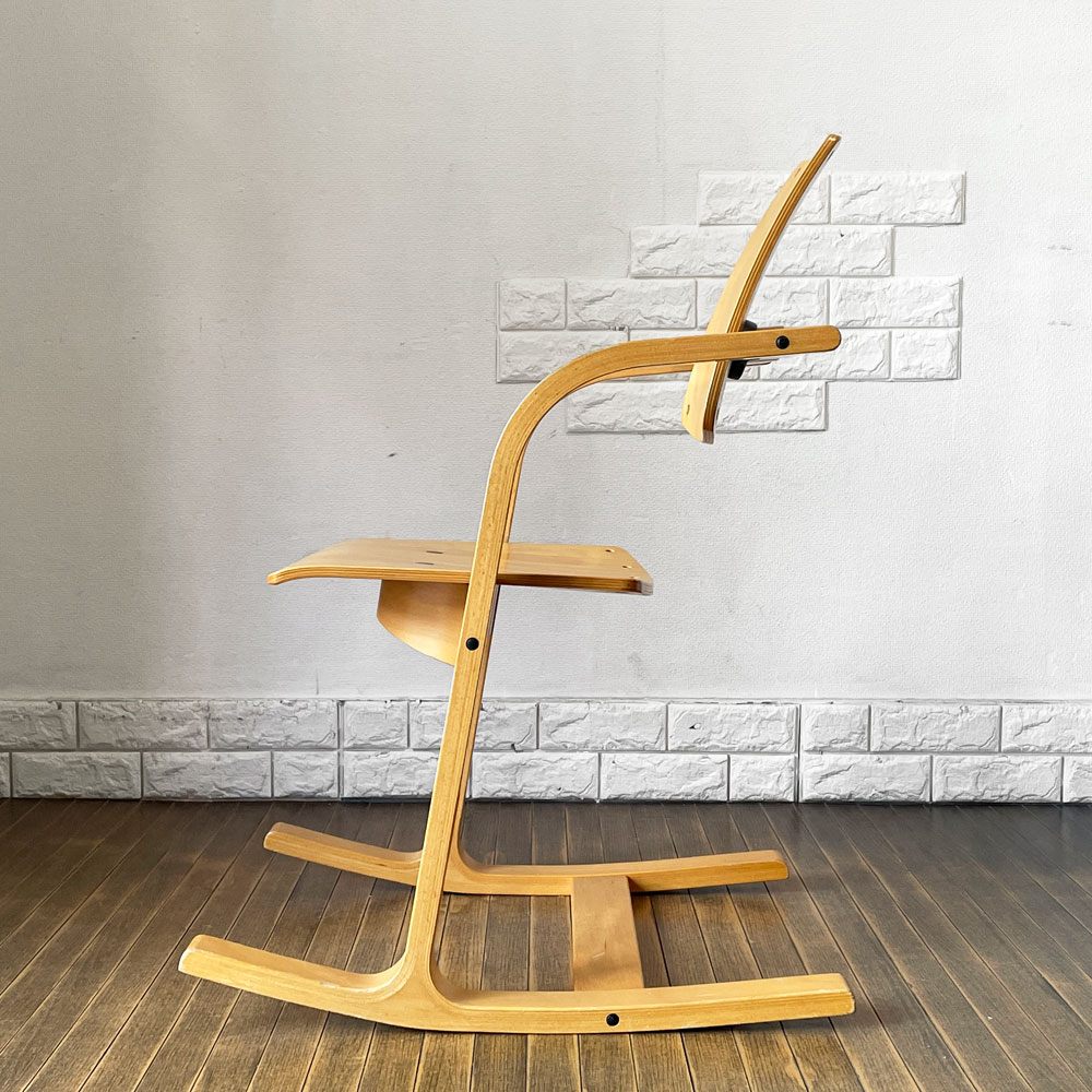 ストッケ STOKKE ヴァリエール VARIER アクチュラム Actulum バランスチェア ロッキングチェア デスクチェア 北欧 現状品 ◎