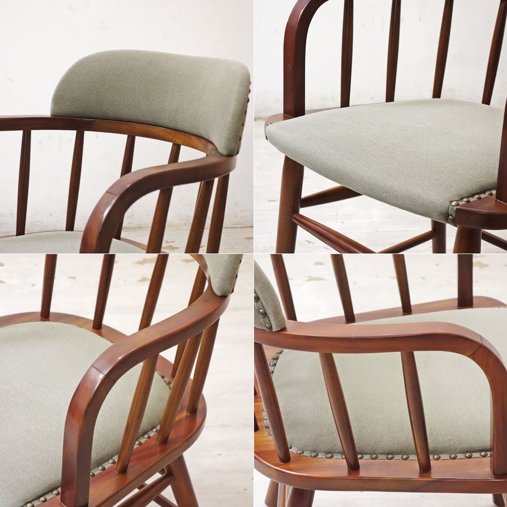 アクメファニチャー ACME Furniture オークス アーム チェア OAKS ARM CHAIR カーキ ファブリック ●