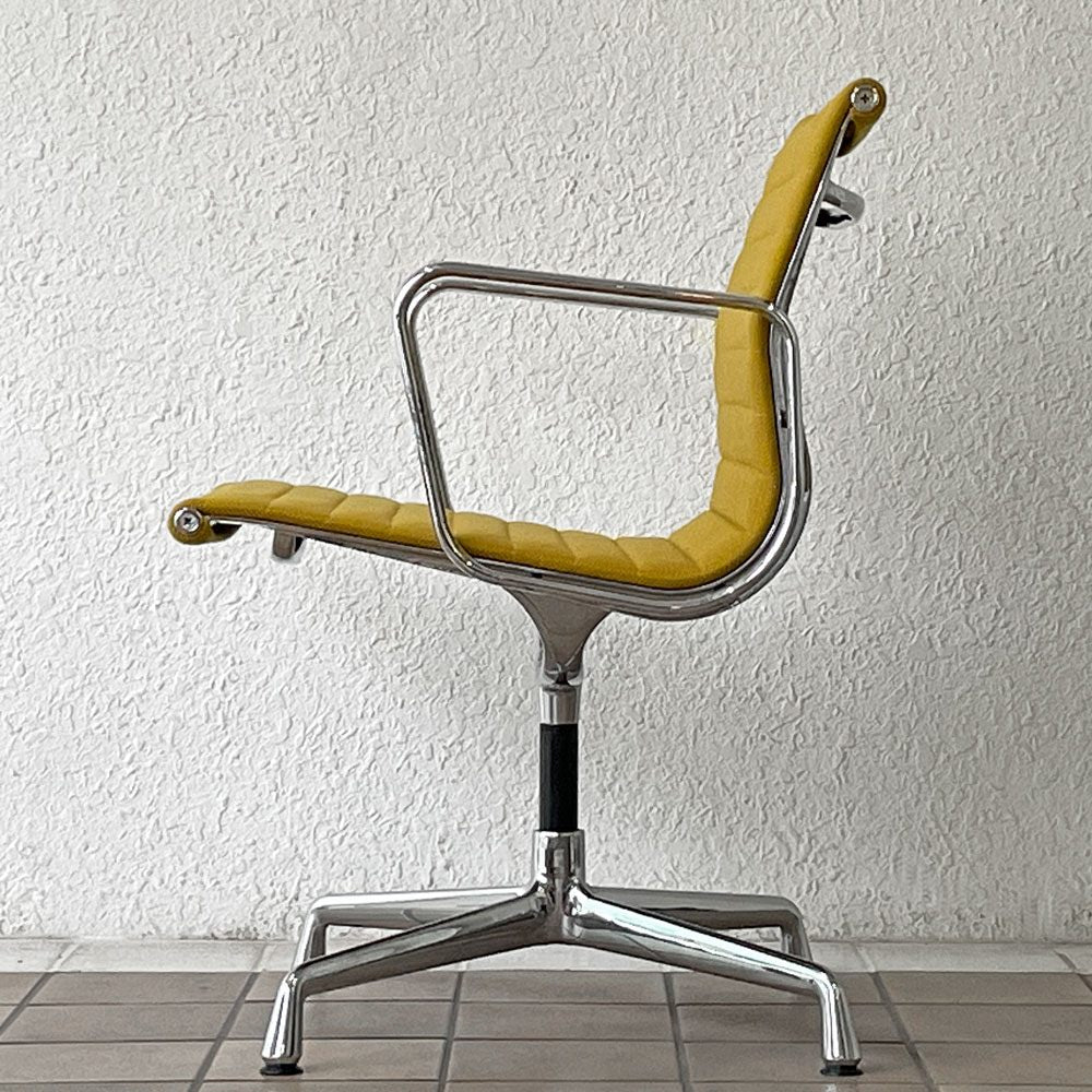 ヴィトラ vitra アルミナムグループ マネジメントチェア デスクチェア 4本脚 ファブリック グライズ 張り替え済み イームズ ◇